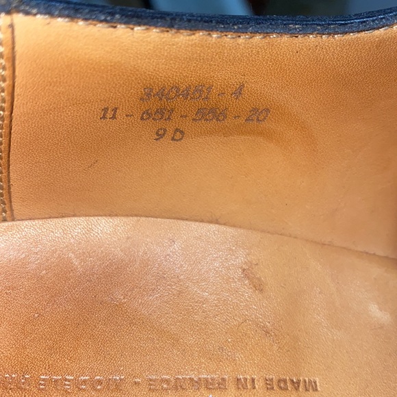 J.M weston made in France. Worn only once size 9D. - Picture 4 of 5